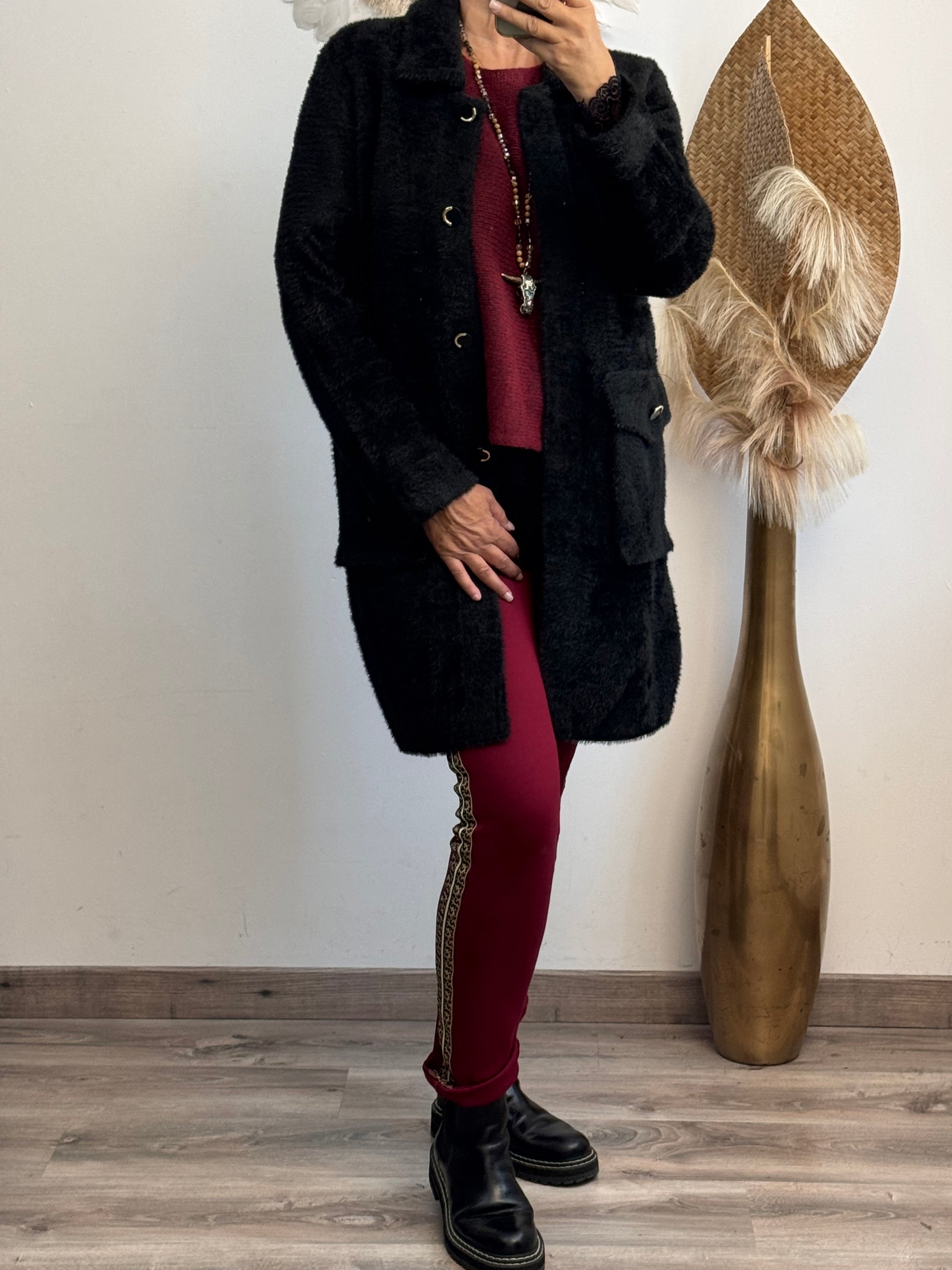 Veste Céline noire