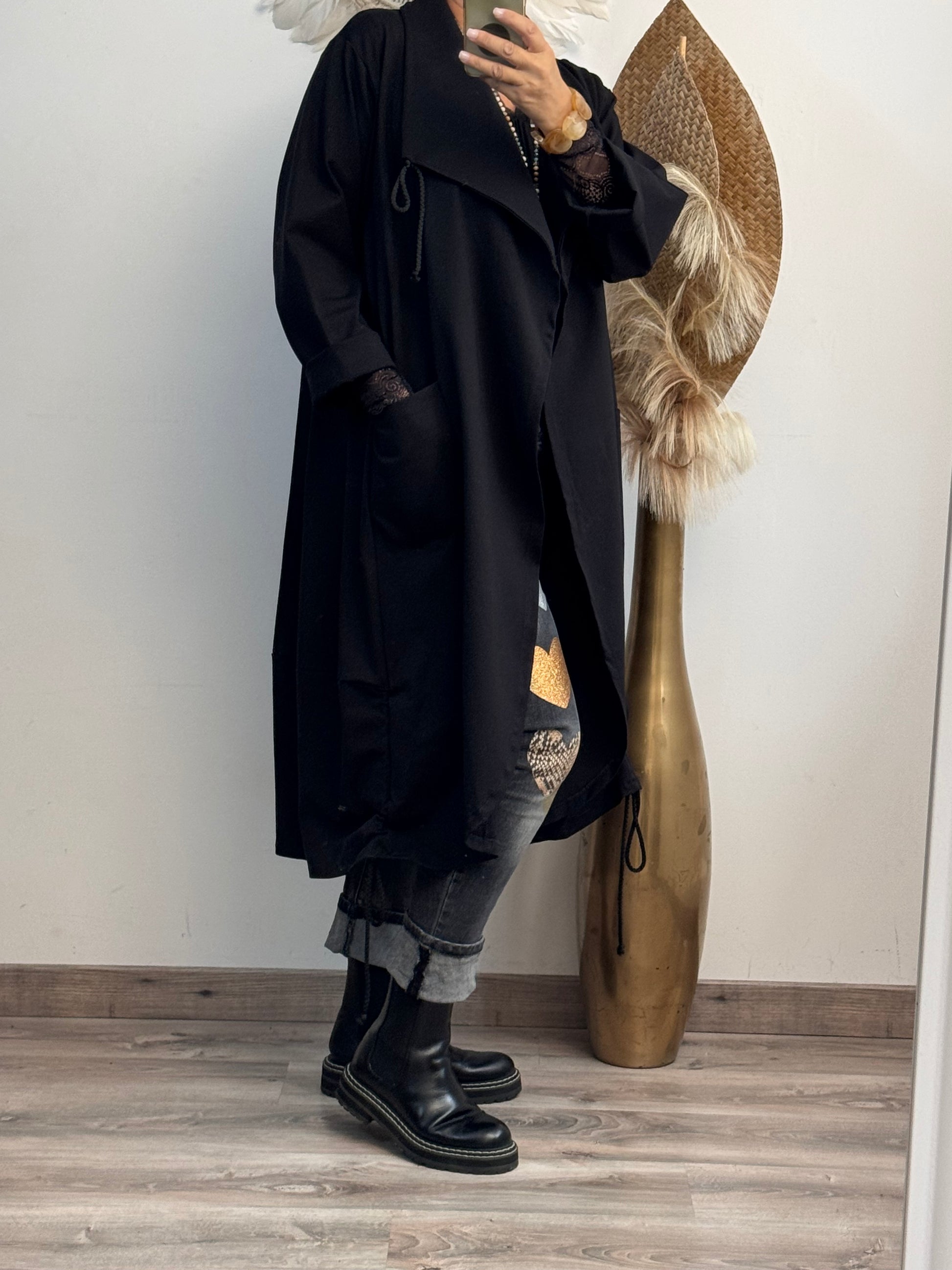 Manteau Arthur noir