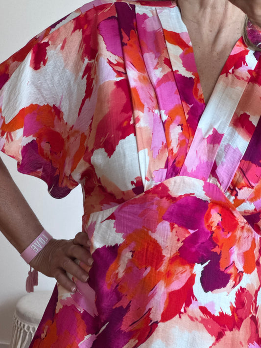 Robe Capucine floral