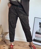 Pantalon Dakota camouflage marron