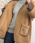 Veste épaisse camel TU 44/50