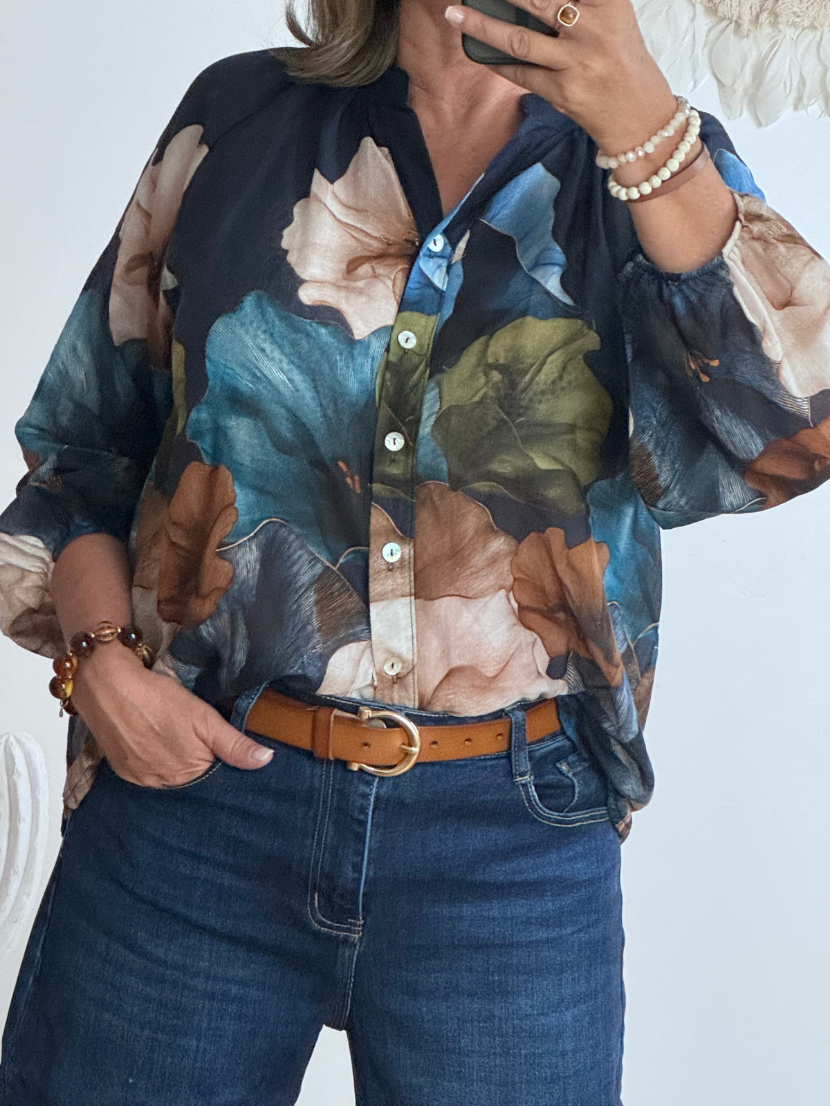 Blouse Lola marine