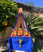 Sac bohème bleu