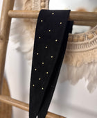 Ceinture cuir daim noir ou marron