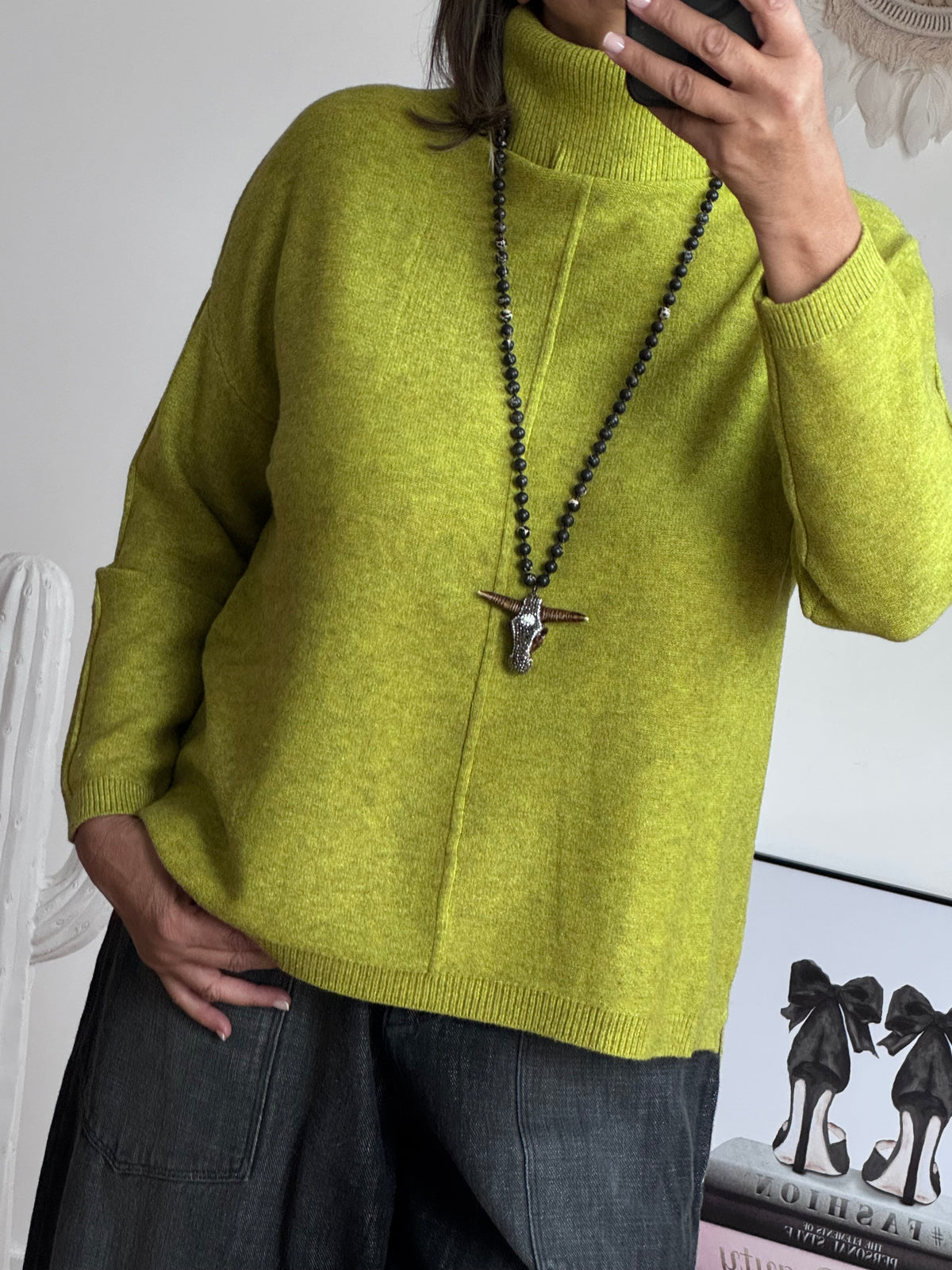 Pull So Chic vert