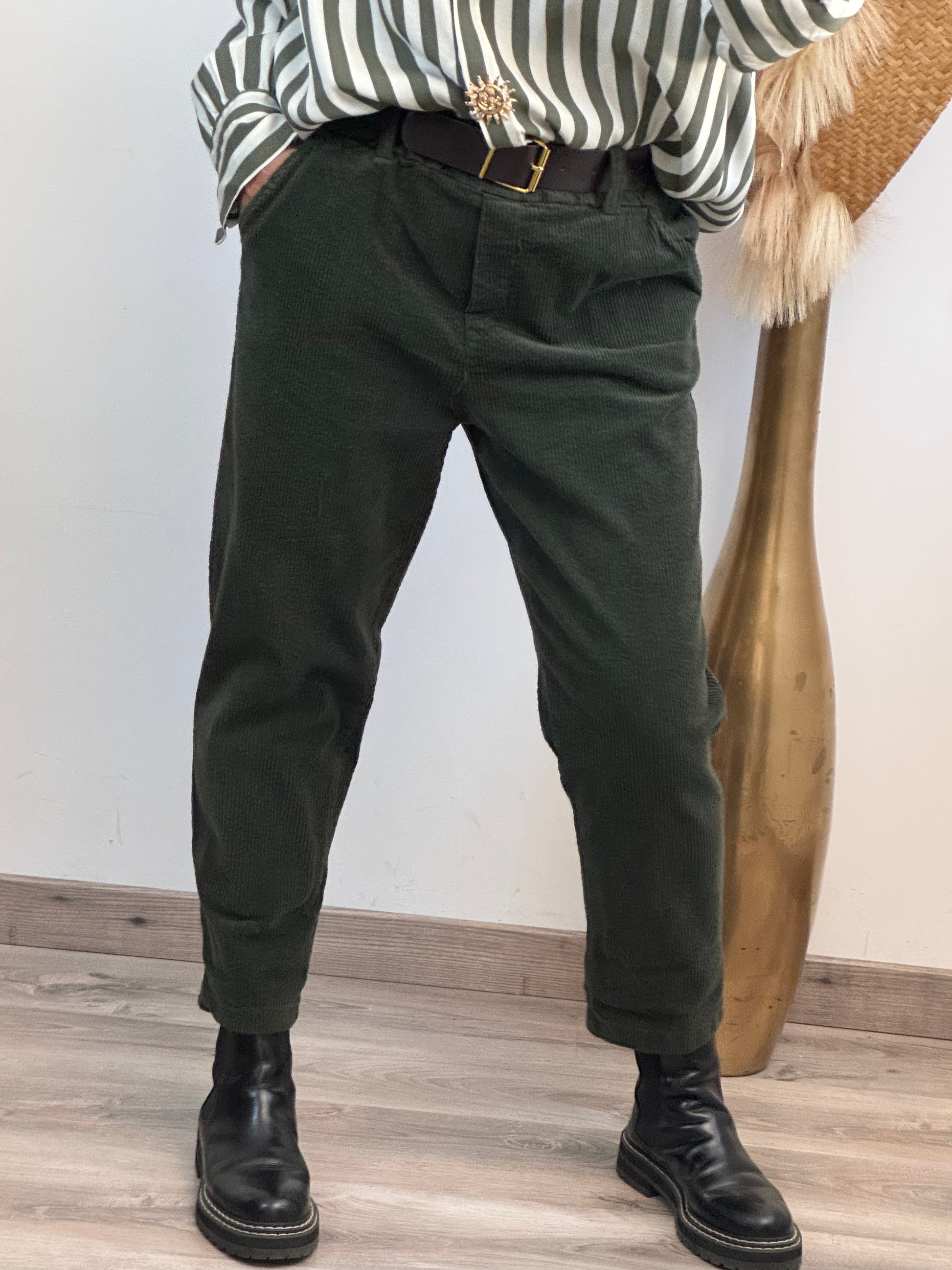Pantalon Jules kaki