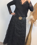 Jupe tulle noire TU 38/46