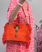 Sac bohème orange