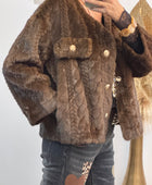 Veste fausse fourrure Coline