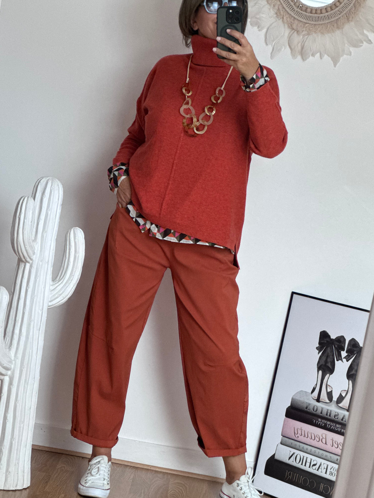 Pull So Chic terracotta