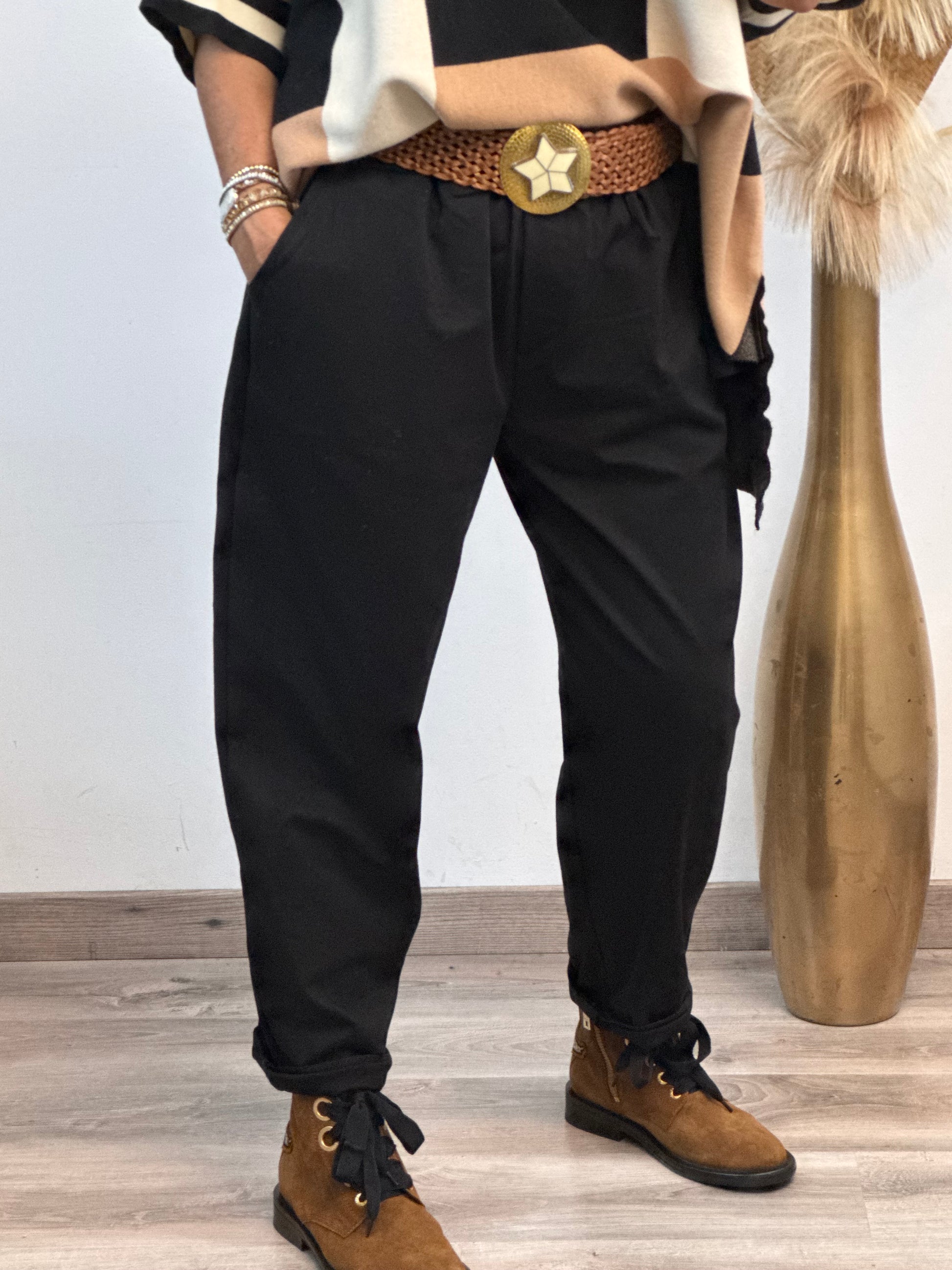 Pantalon Sacha noir TU 42/50