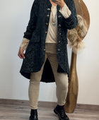 Veste napolitaine Léo noire