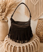 Sac boule bohème marron