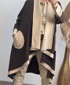 Manteau Félix beige et marron