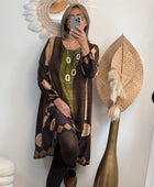 Robé Clothilde vert/marron