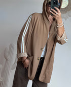 Veste casuel camel jolie forme