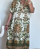 Robe Emma version longue kaki