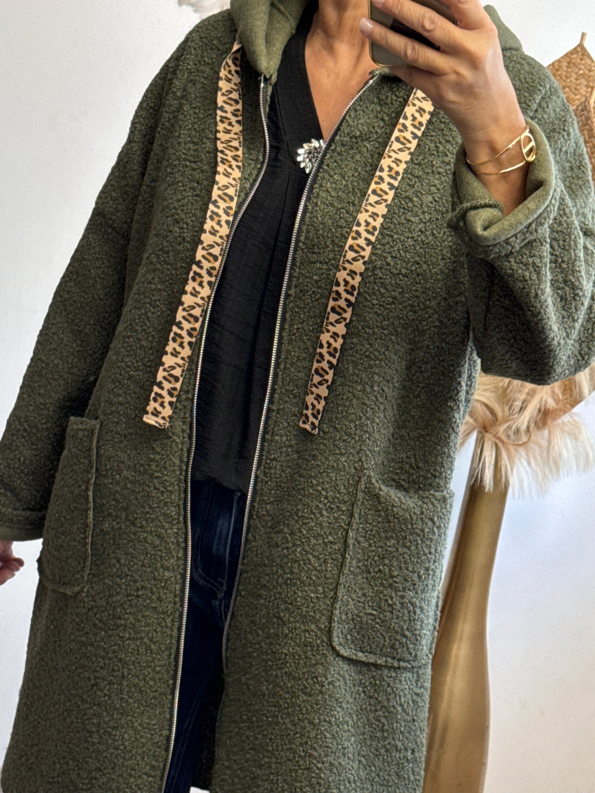 Manteau Jules kaki