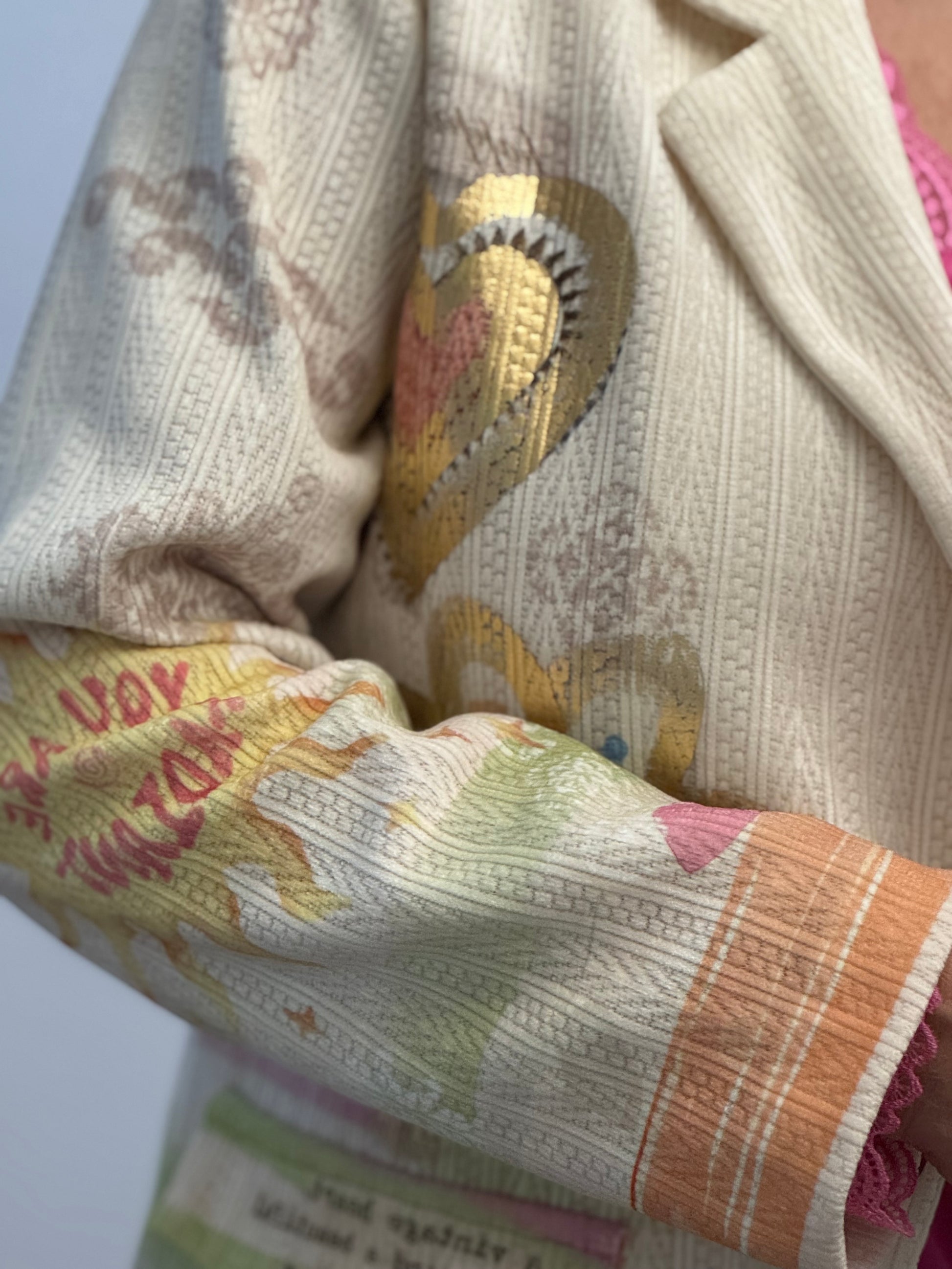 Veste blazer love et œil