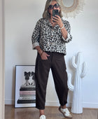 Pantalon Gabriel marron TU 36/42