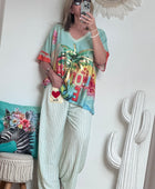 Haut oversize love