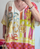 Haut oversize Sea Sun