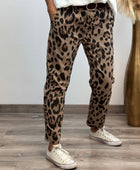 Pantalon Léo taupe