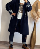Manteau Octave marine