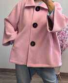 Veste évasée rose TU 42/50