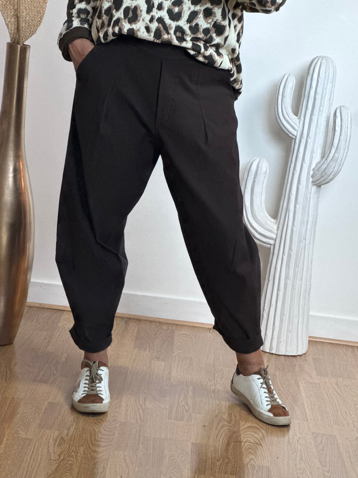 Pantalon Alexis marron