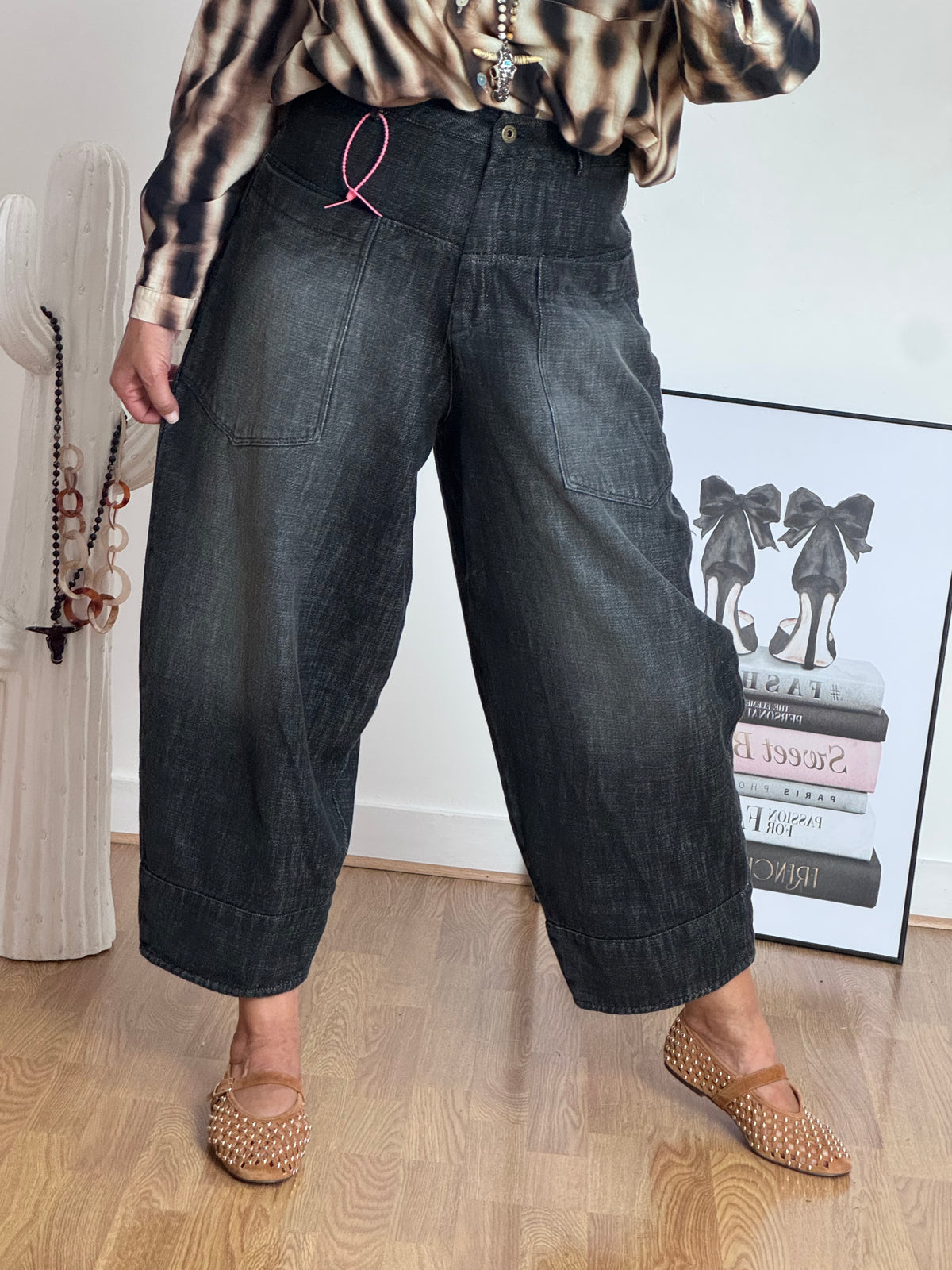 Jeans Trionfale  black Banditas From Marseille
