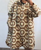 Manteau beige et crème TU 42/50