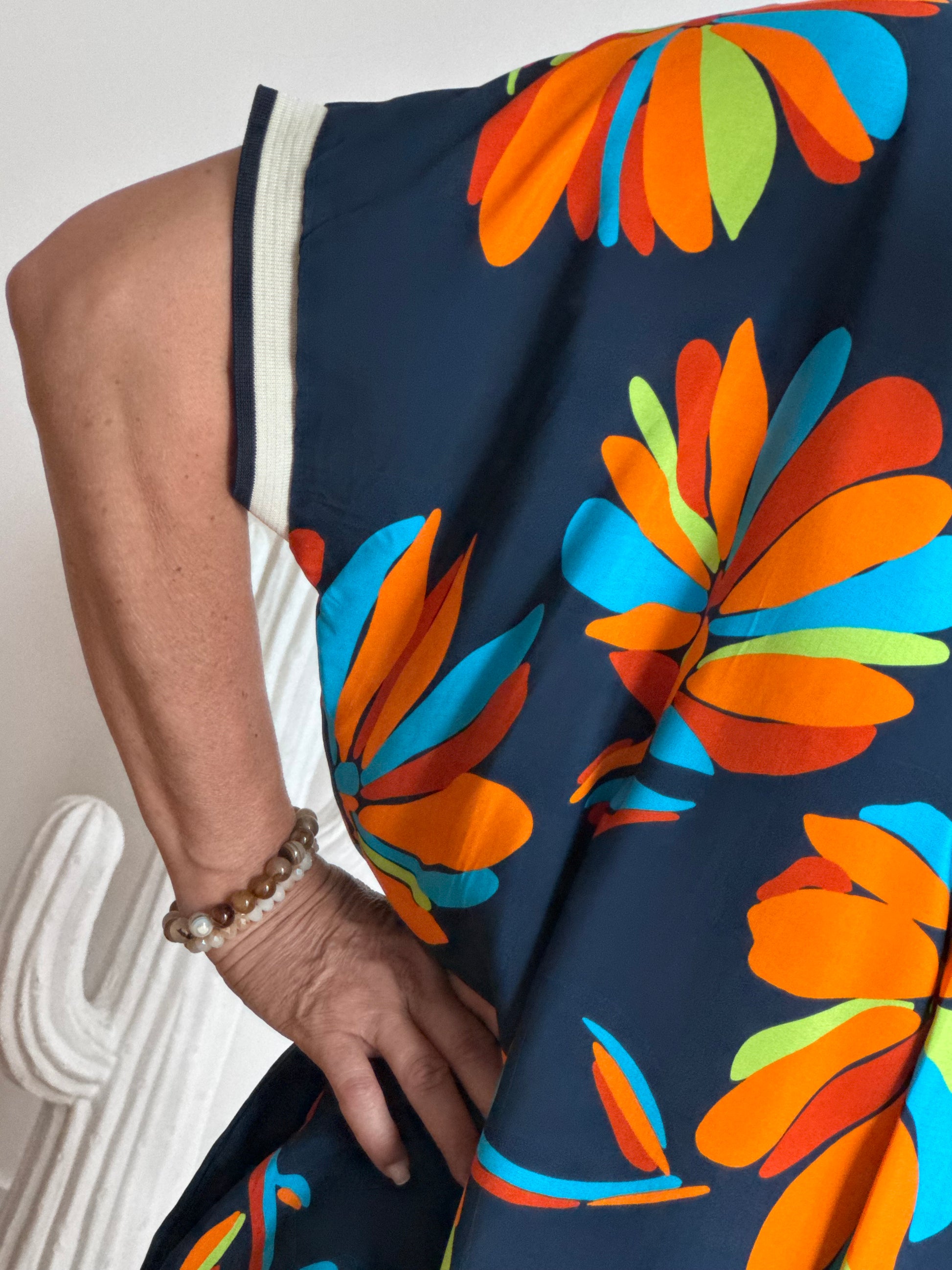 Robe fluide marine
