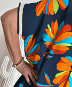 Robe fluide marine