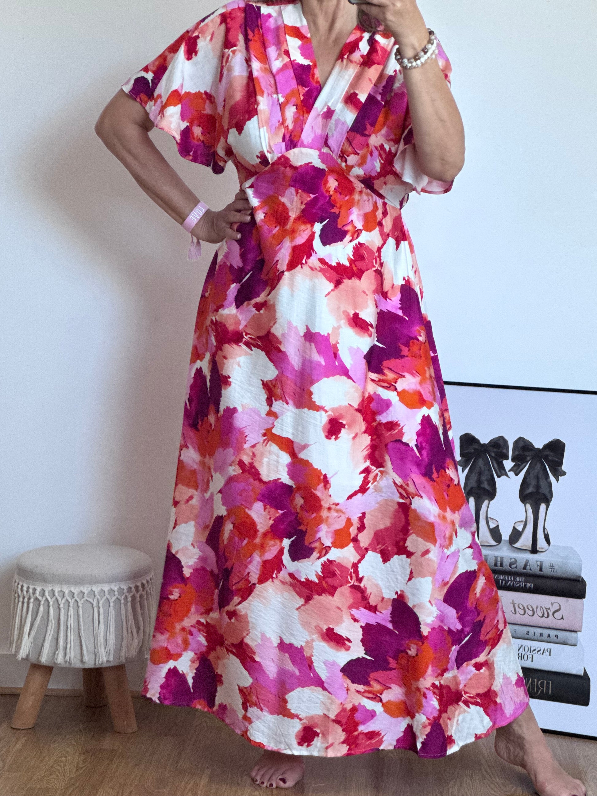 Robe Capucine floral