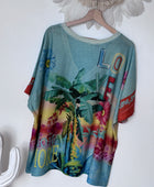 Haut oversize love
