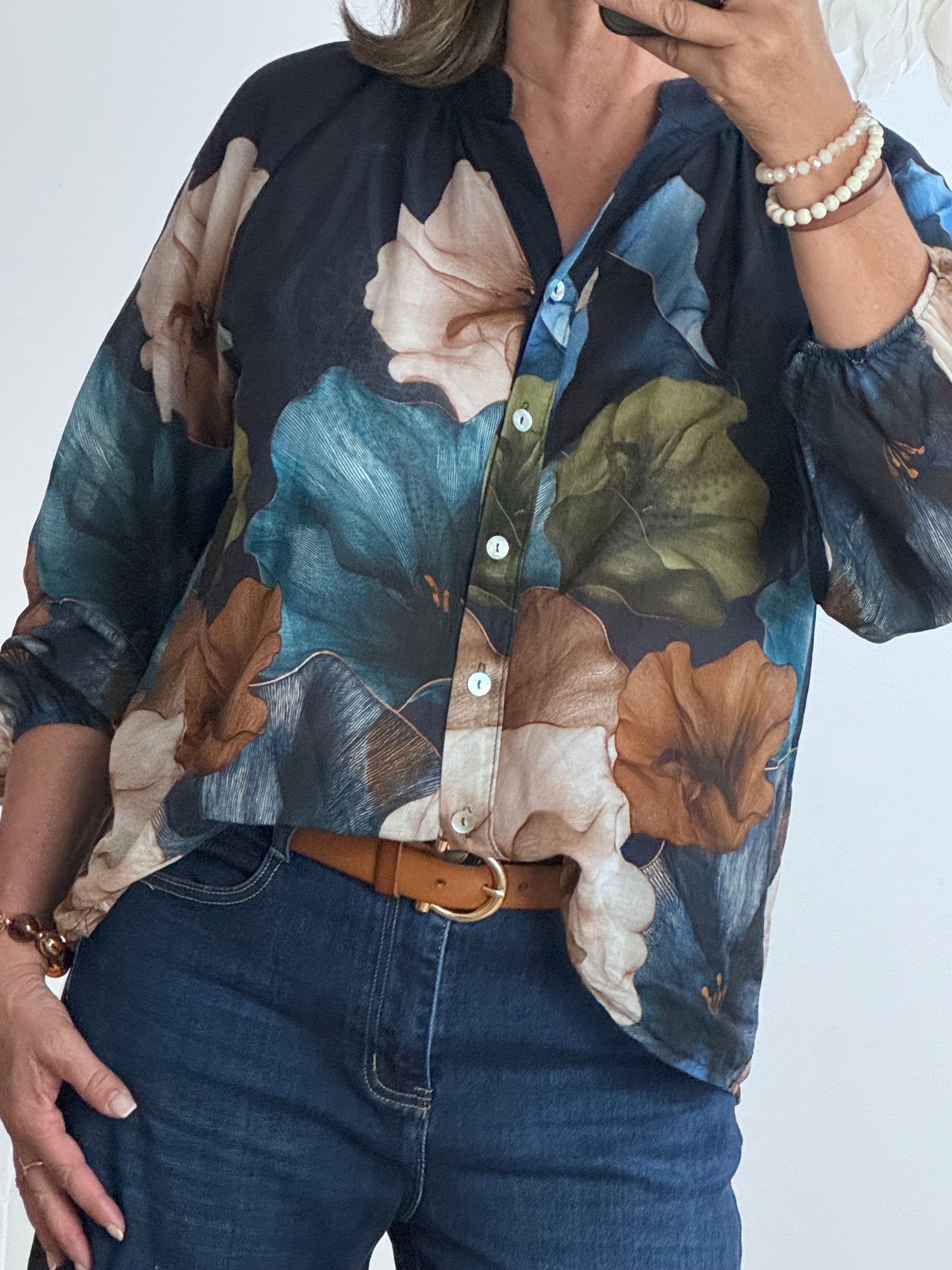 Blouse Lola marine