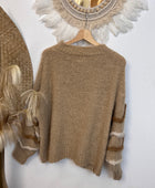 Pull d’hiver beige