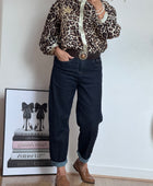 Jeans ballon brut