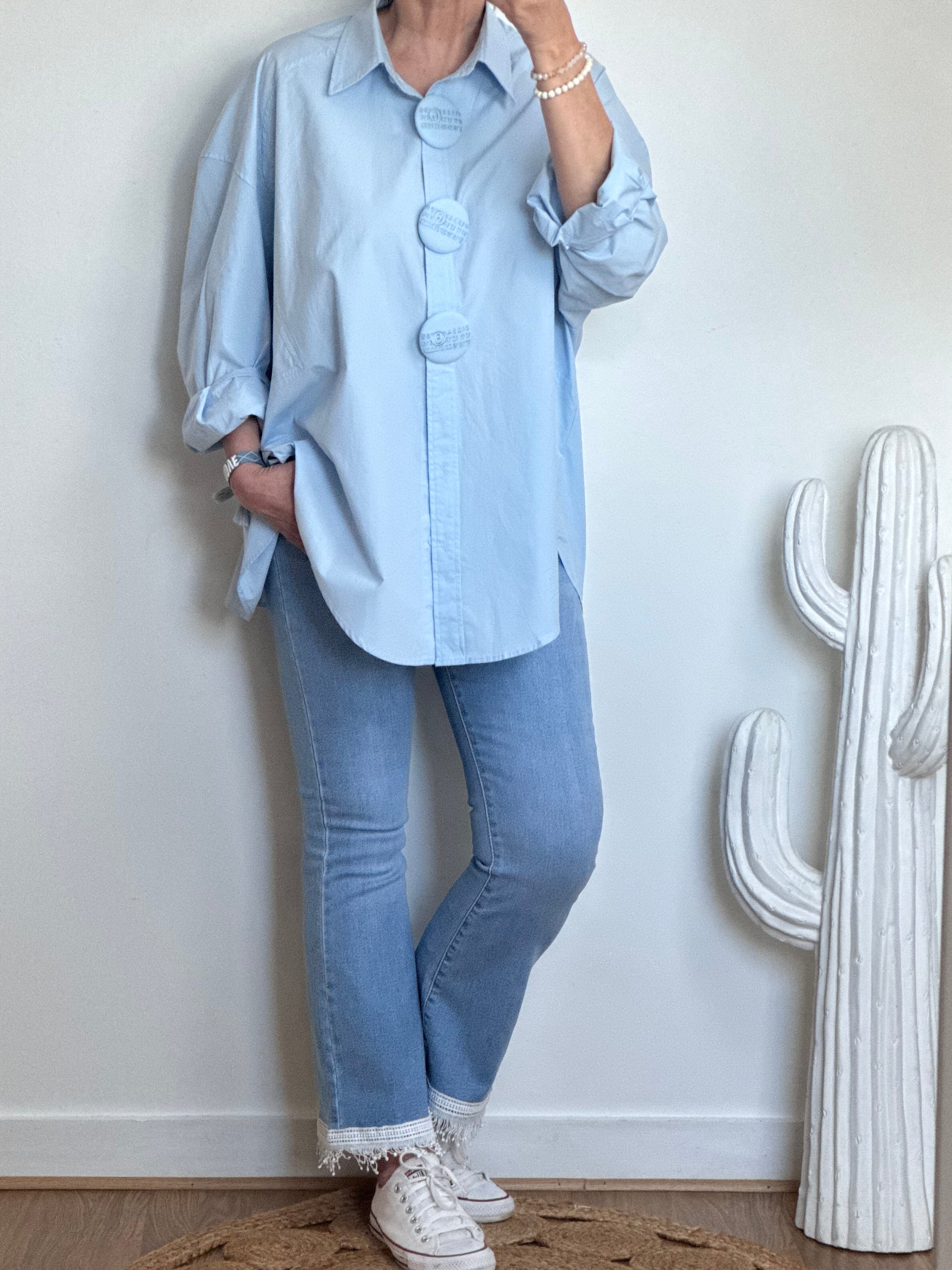 Chemise Capucine bleu