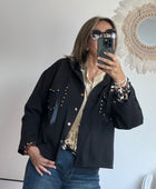 Veste casuel Gold noir