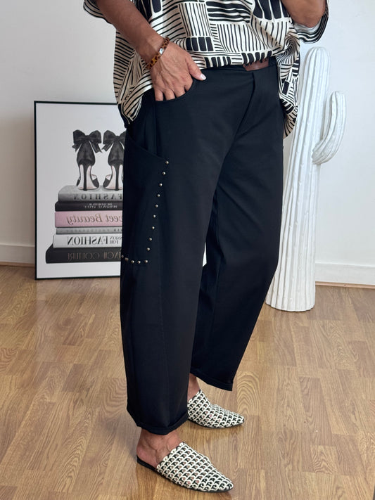 Pantalon noir love TU 38/46