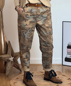 Pantalon Dakota camouflage camel