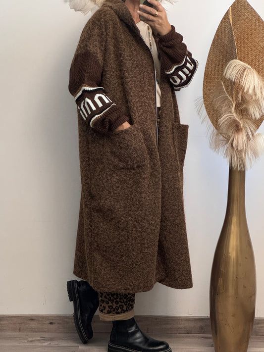 Manteau Esteban marron