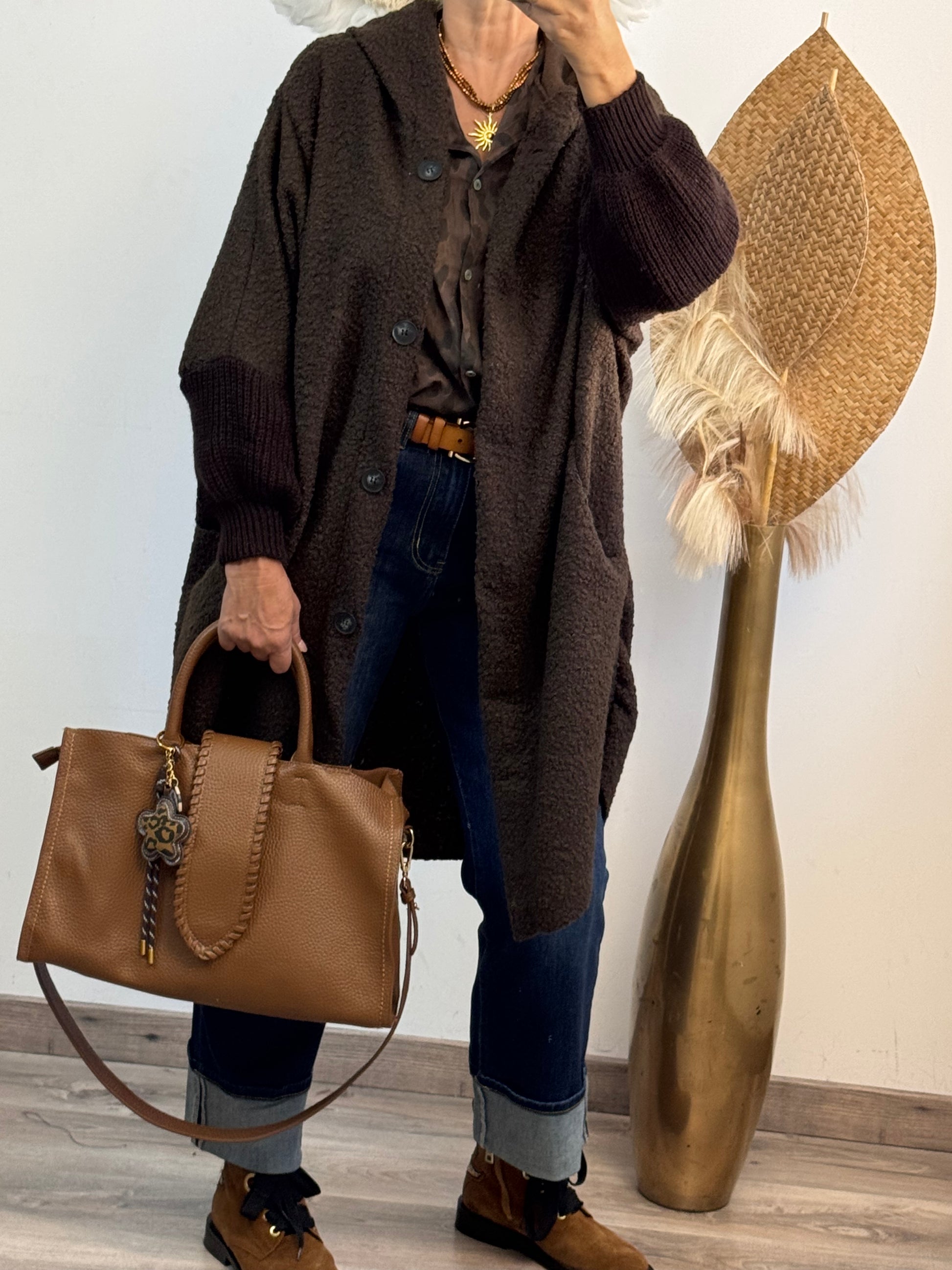 Manteau Marceau marron