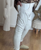 Pantalon saroual beige OK!