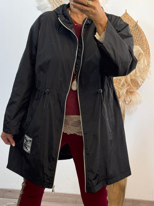 Veste coupe vent noire
