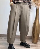 Pantalon balloon Lucas taupe TU 36/42