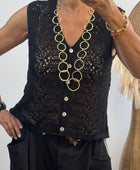 Gilet Adam noir