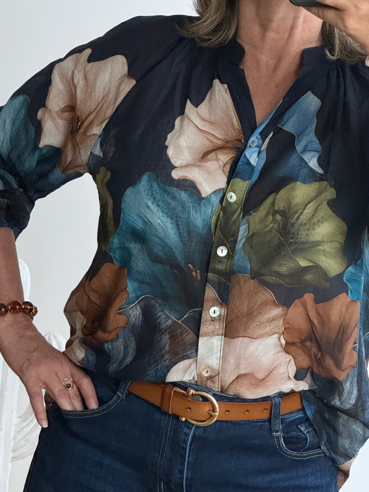 Blouse Lola marine